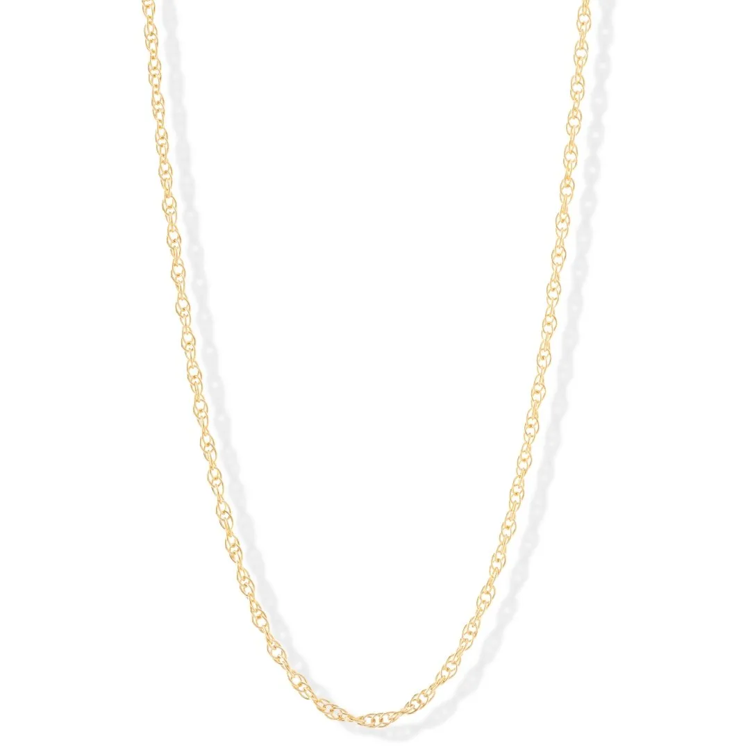 14k Gold Rope Chain