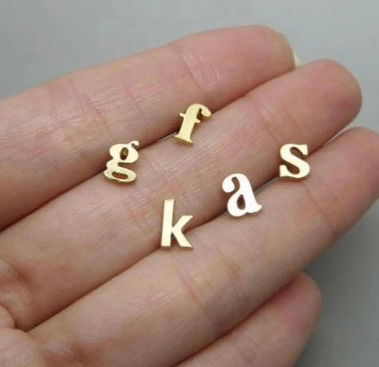 18 K Gold Earring