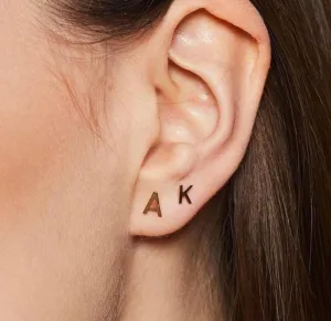 18 K Gold Earring