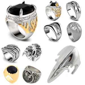 2018 trendy Men Rings