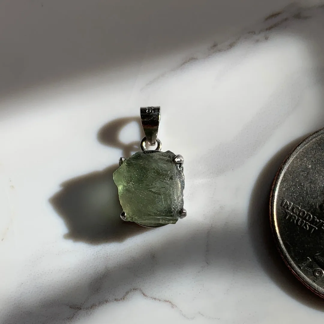 5 Amazing Moldavite Pendants to choose from!