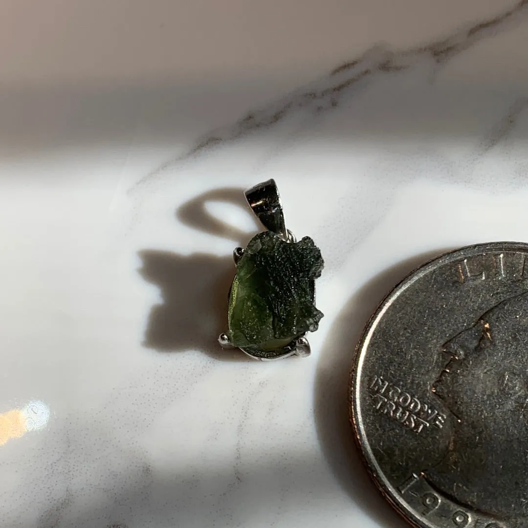 5 Amazing Moldavite Pendants to choose from!