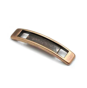 5mm Slider- Surrounded- Antique Copper