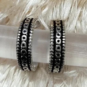 925 Silver Adjustable Toe Rings Pair (Design 72)