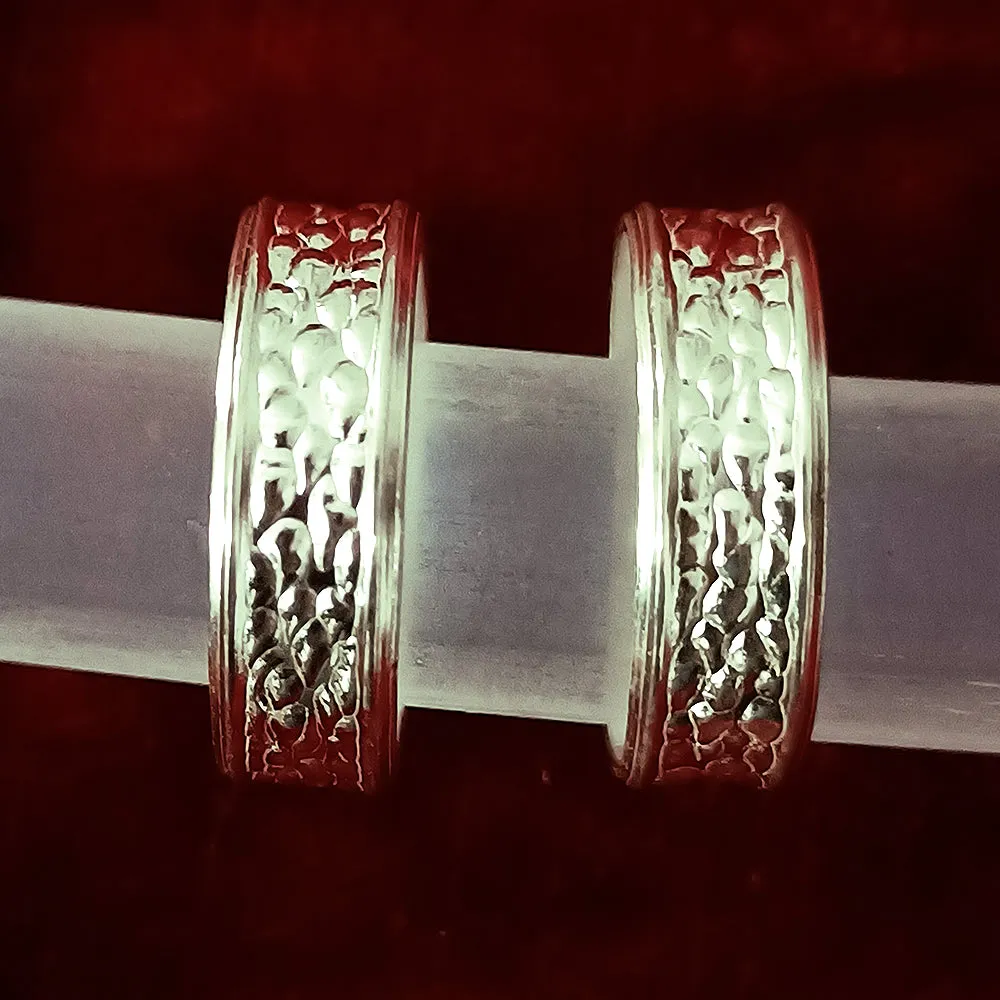 925 Silver Adjustable Toe Rings Pair (Design 96)