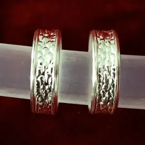925 Silver Adjustable Toe Rings Pair (Design 96)
