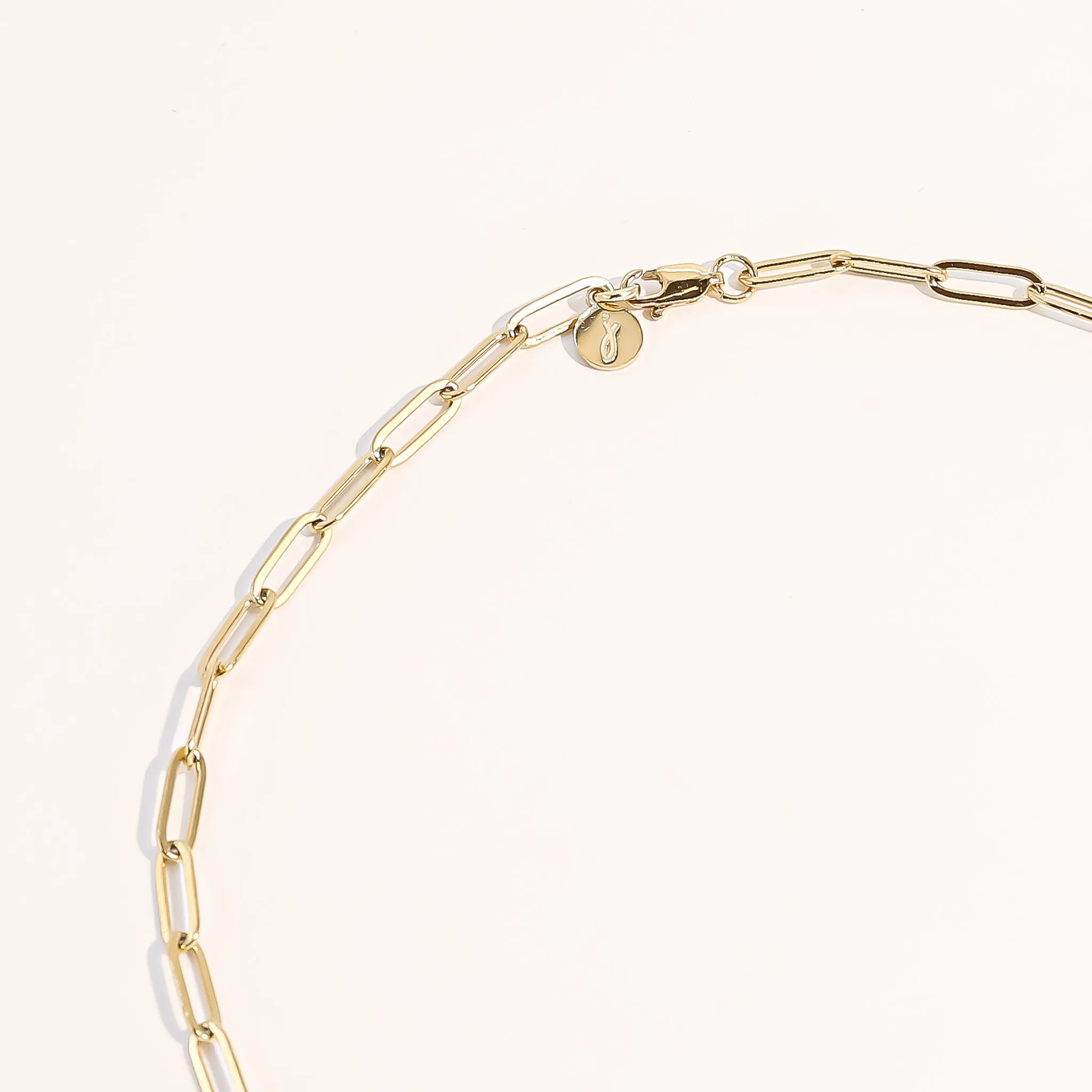 Anne Paper Clip Necklace