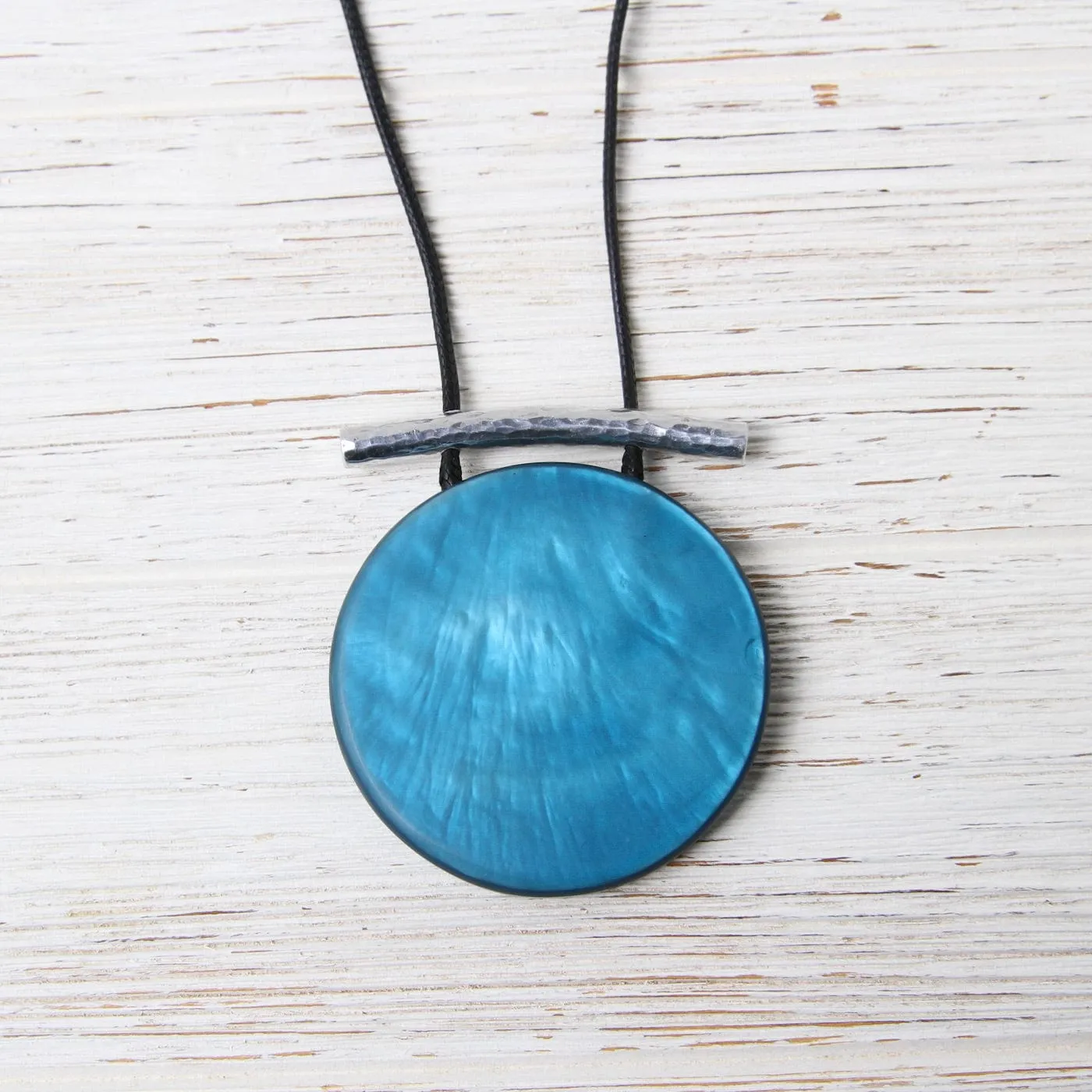Aquarius Sliding Resin Necklace