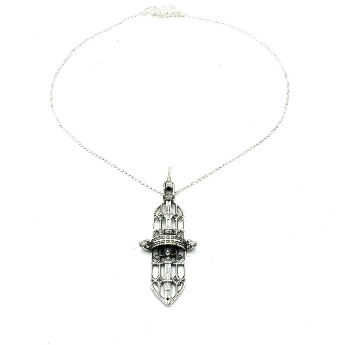 As Above So Below 2.0 Pendant in Sterling Silver