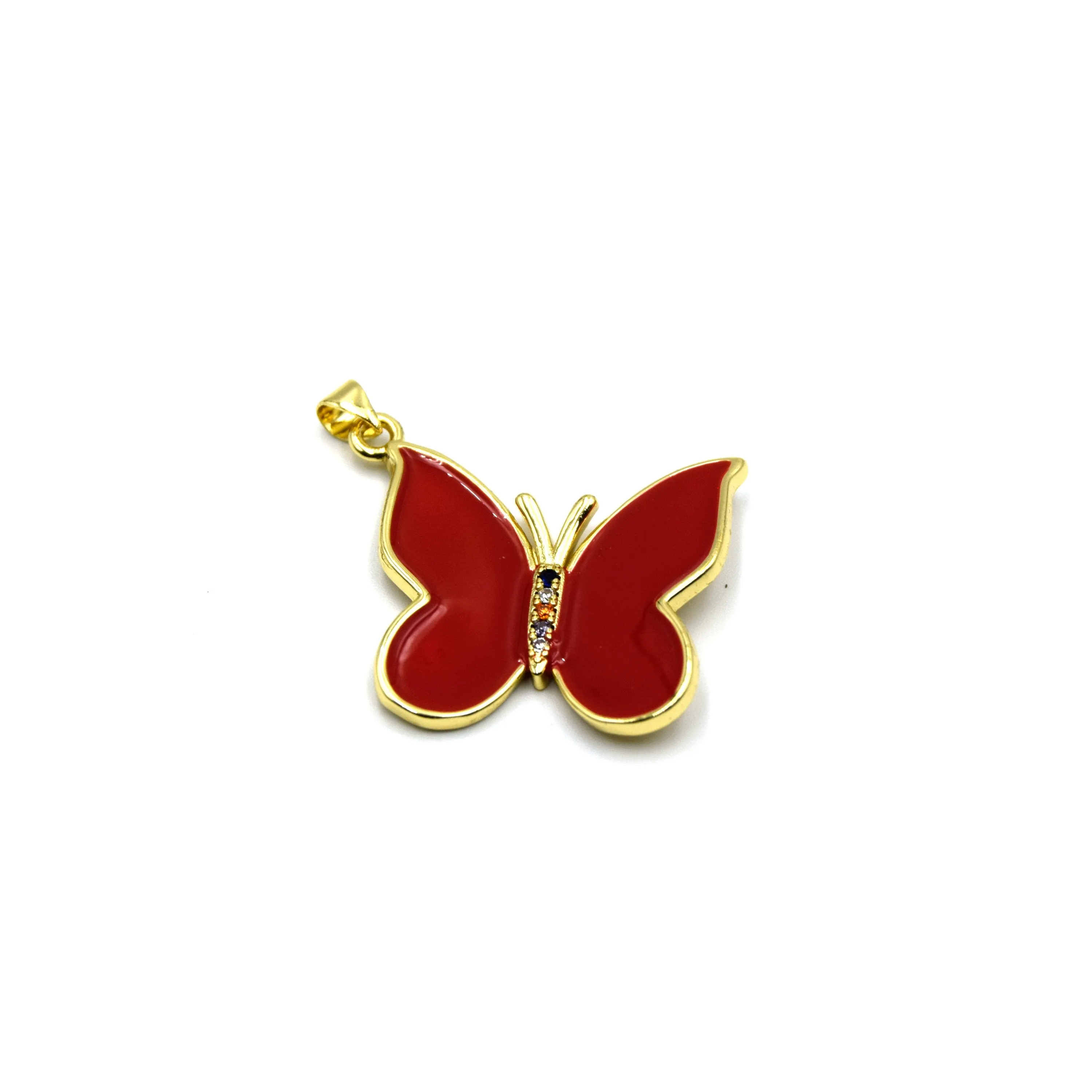 Butterfly Pendants | Enamel Focal for Jewelry Making