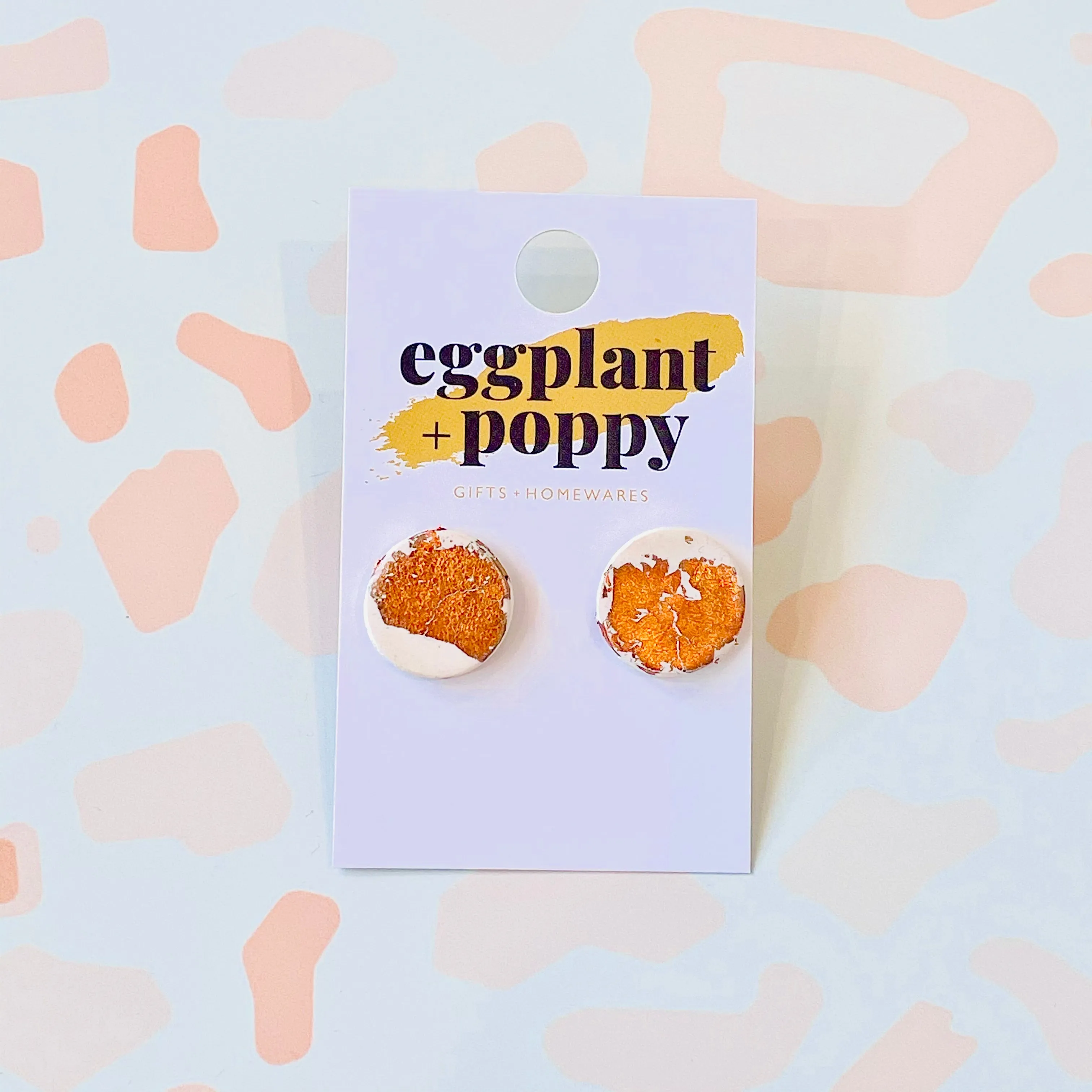 Candy Clay Studs - Classic Foil