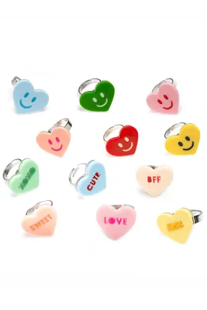 Candy Heart Rings