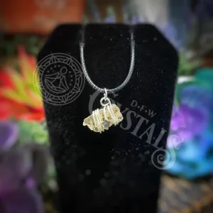 Citrine w/ Star wrap - Raw - Necklace