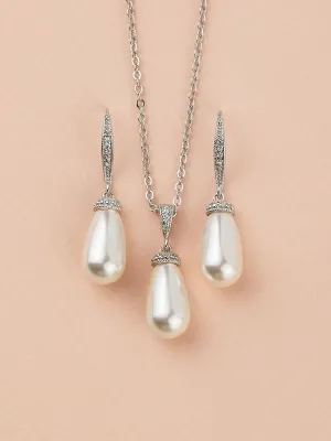 Classic Teardrop Jewelry Set
