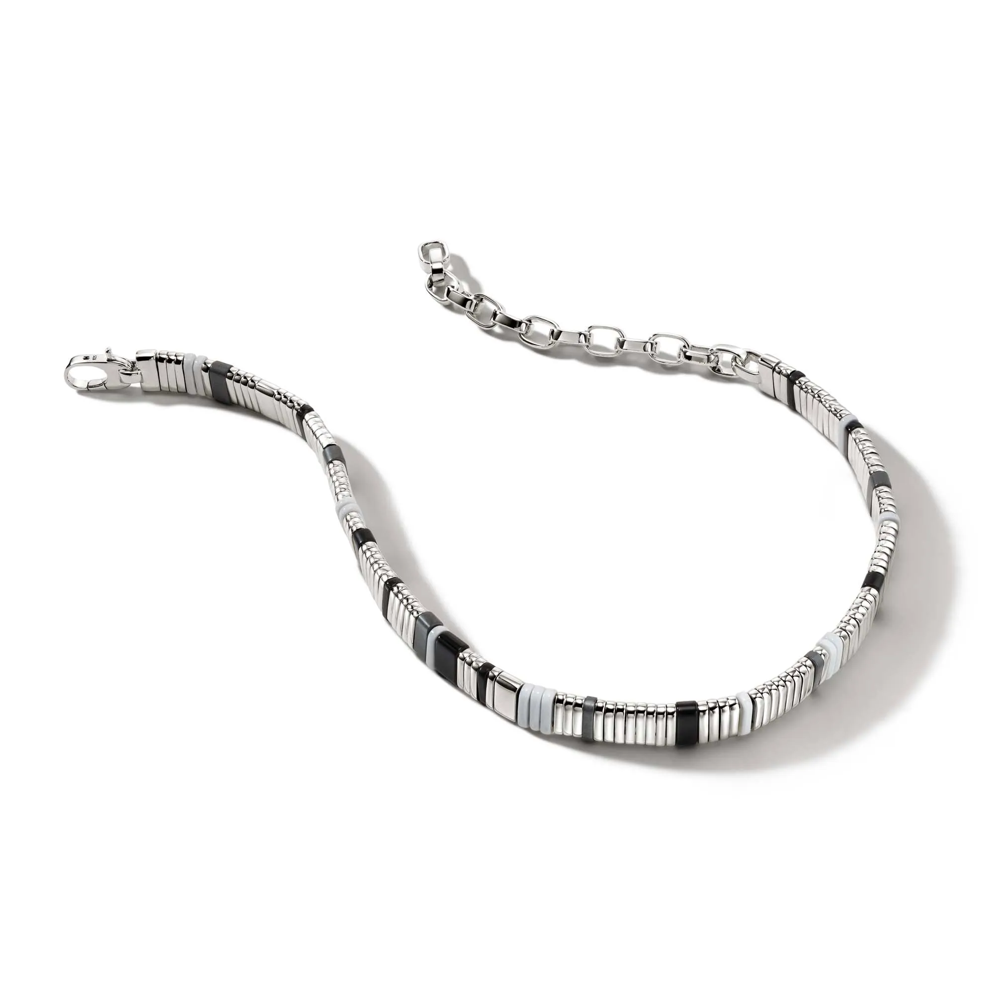 Colorblock Choker, Silver|NBS9010511WHBONHE