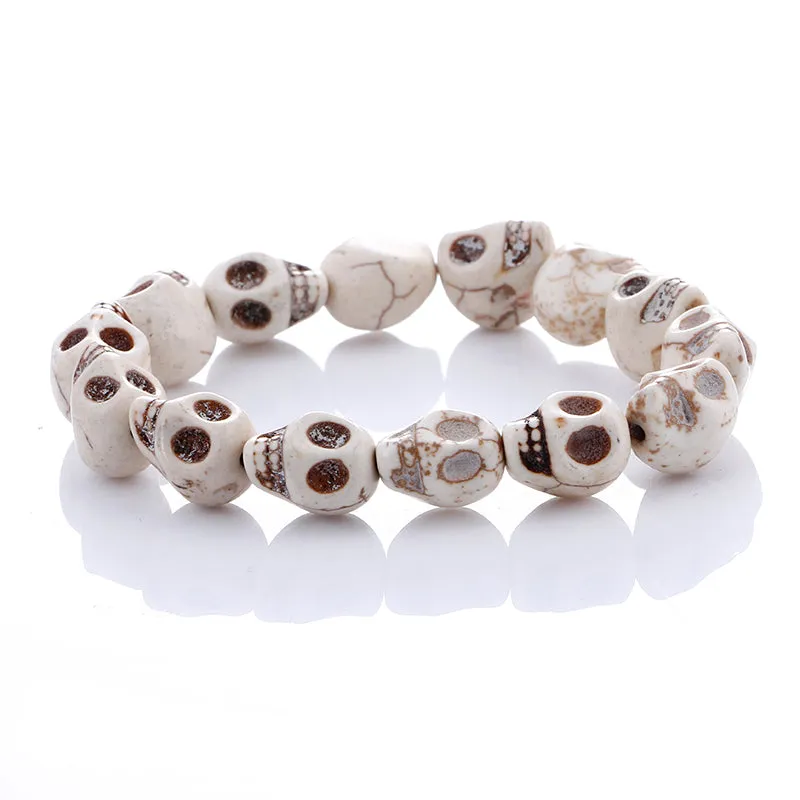 Colorful Halloween Skull Bracelets