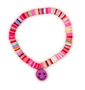 Colorful Smiley & Daisy Bracelets