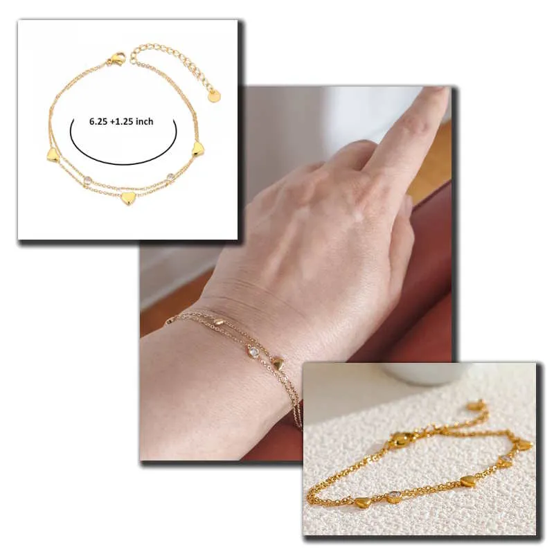 Dainty Chain Bracelet For Ladies