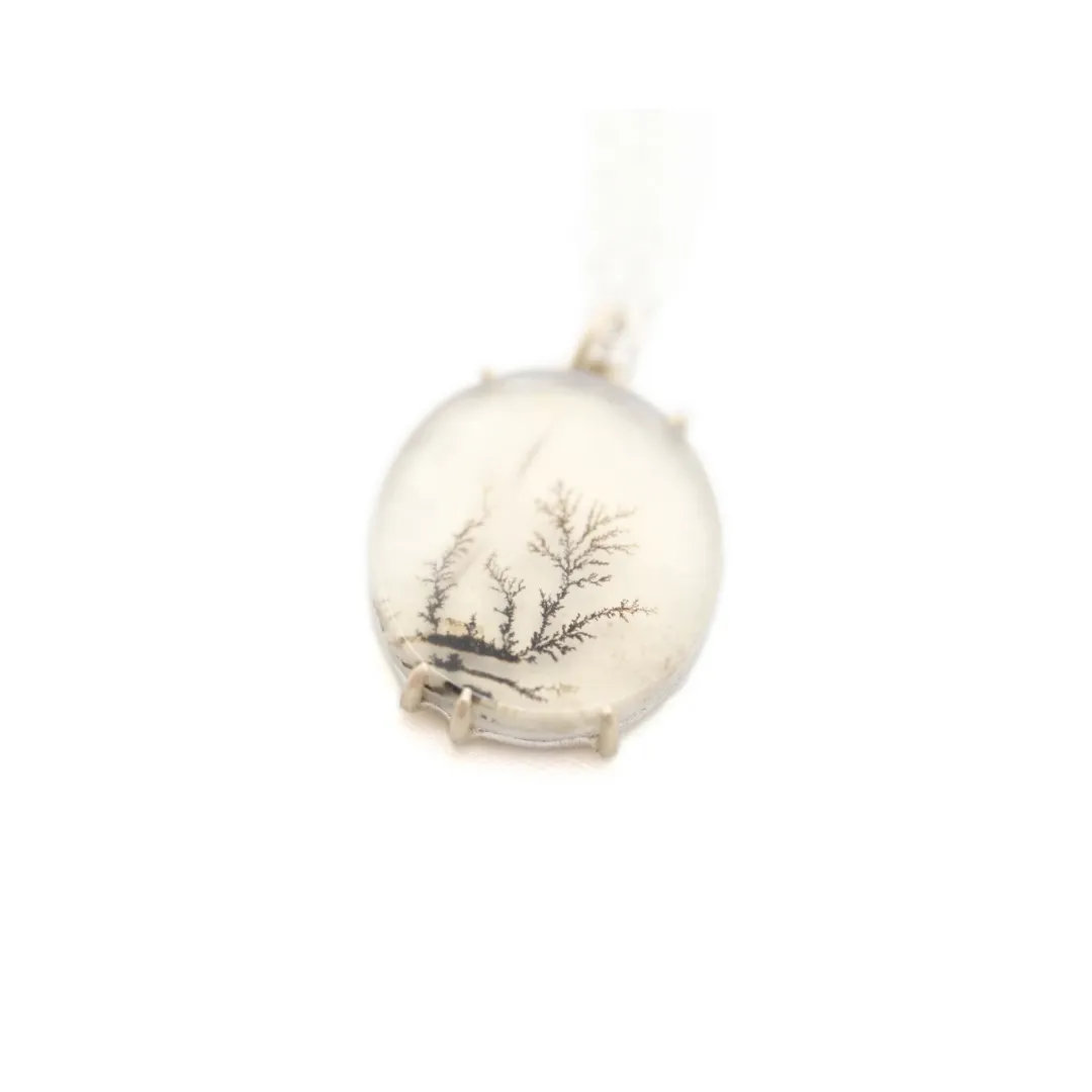Dendritic Agate Necklace