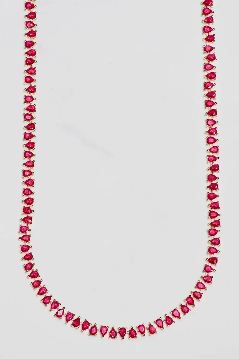 DUCHESS NECKLACE IN RUBY