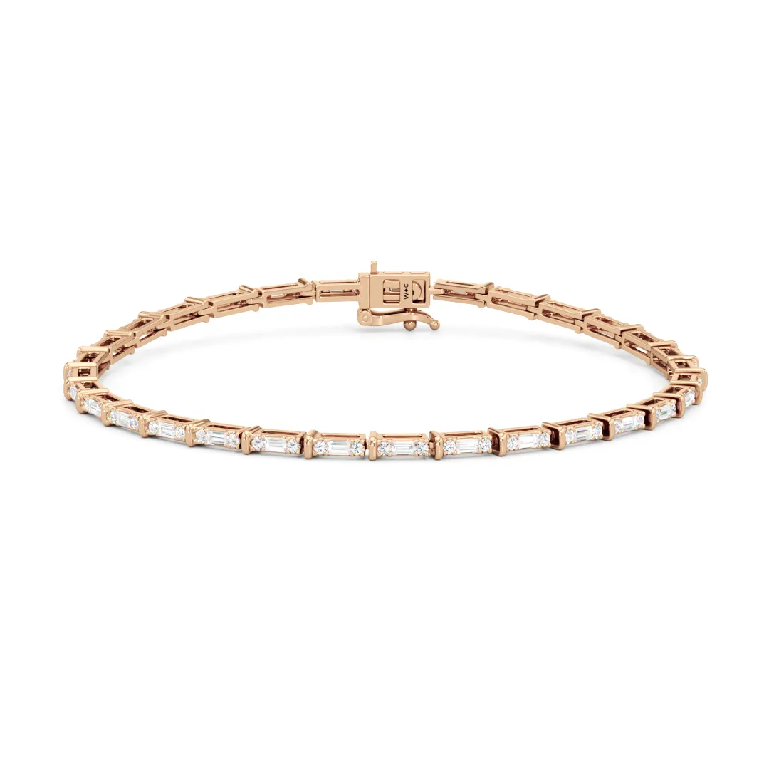 East West Tennis Bracelet