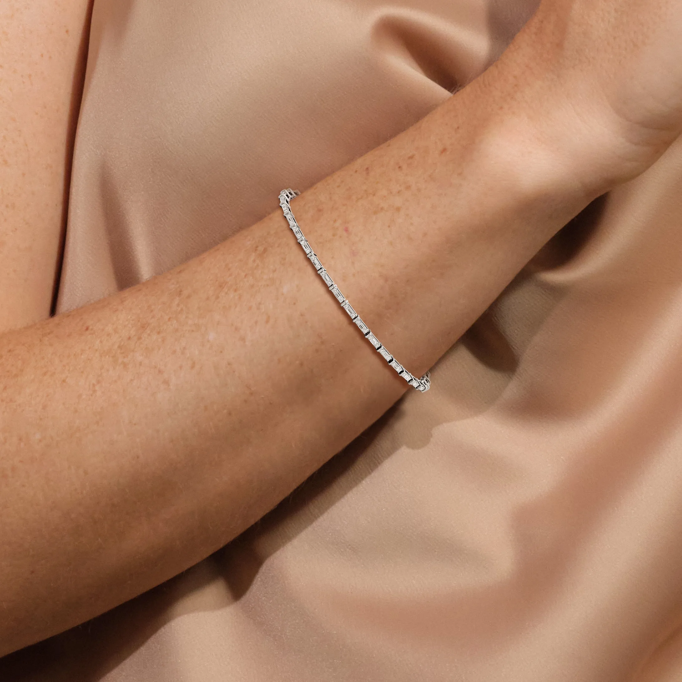 East West Tennis Bracelet