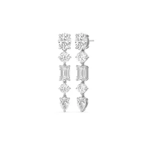 Elegance Fancy Shape Dangler Earrings