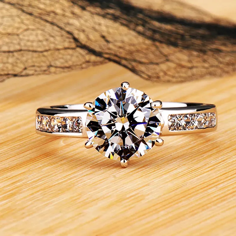 Elegant Women's Wedding Band rings