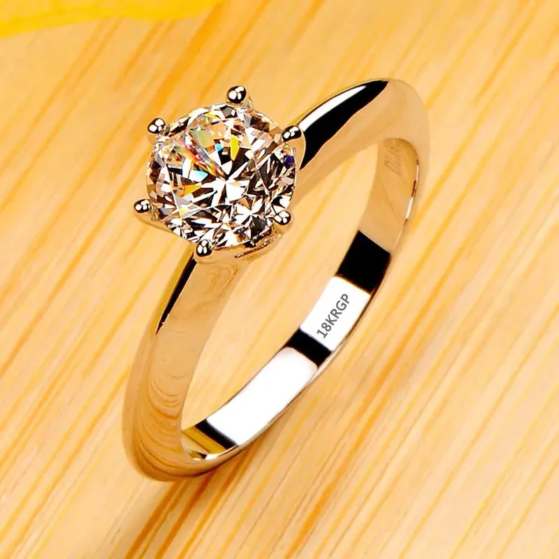 Elegant Women's Wedding Band rings