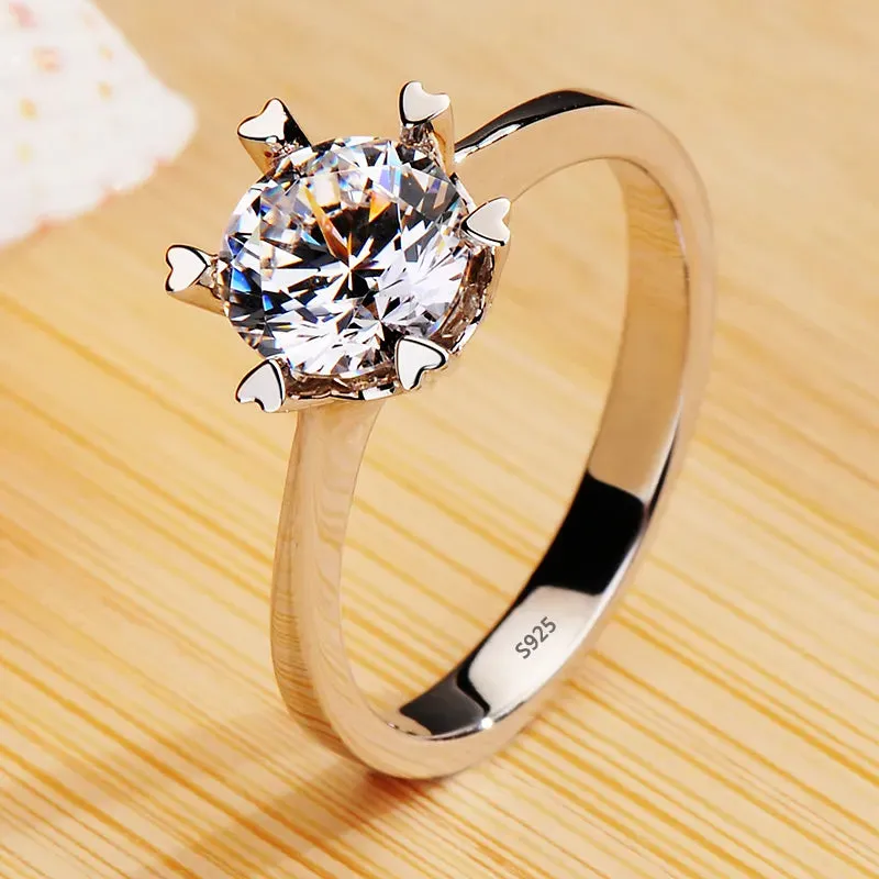 Elegant Women's Wedding Band rings