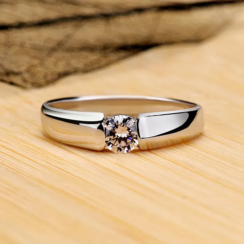 Elegant Women's Wedding Band rings