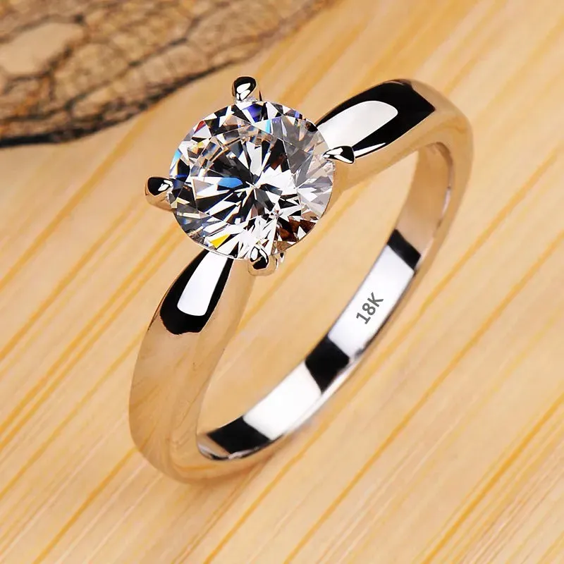 Elegant Women's Wedding Band rings