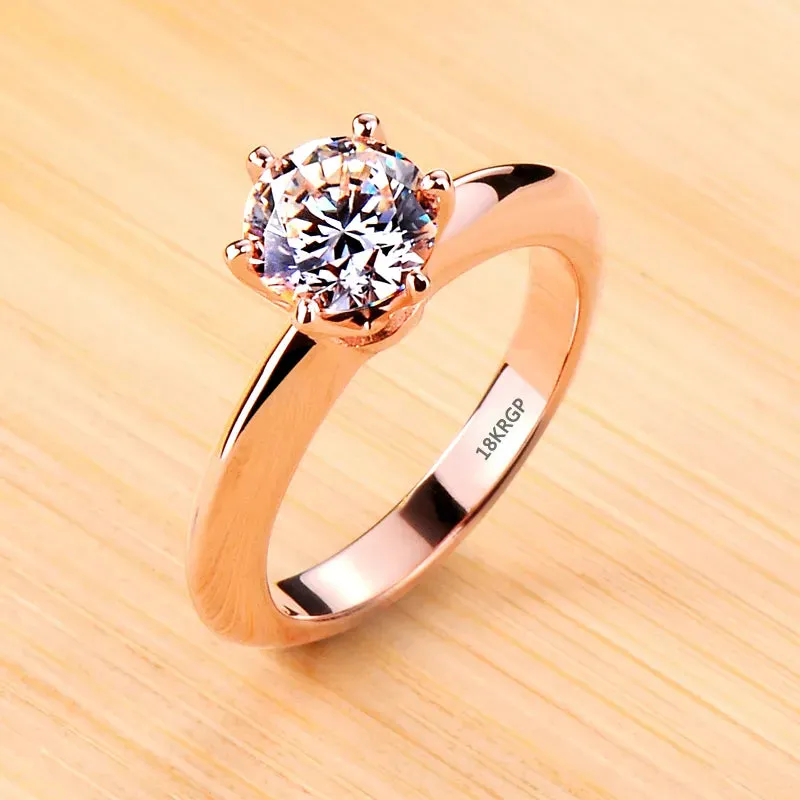 Elegant Women's Wedding Band rings
