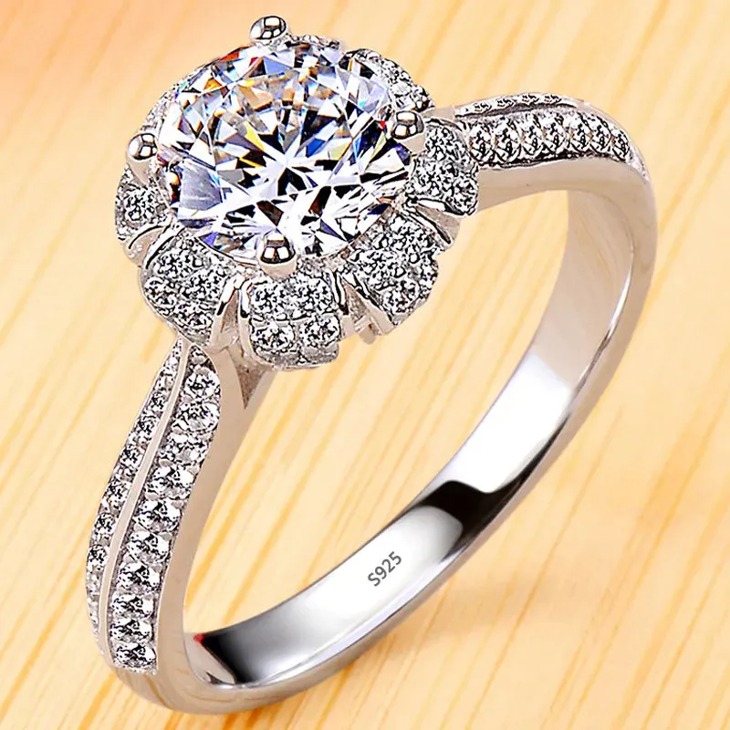Elegant Women's Wedding Band rings