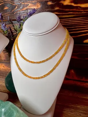 Ethiopian Opal Double Strand Bead Necklace