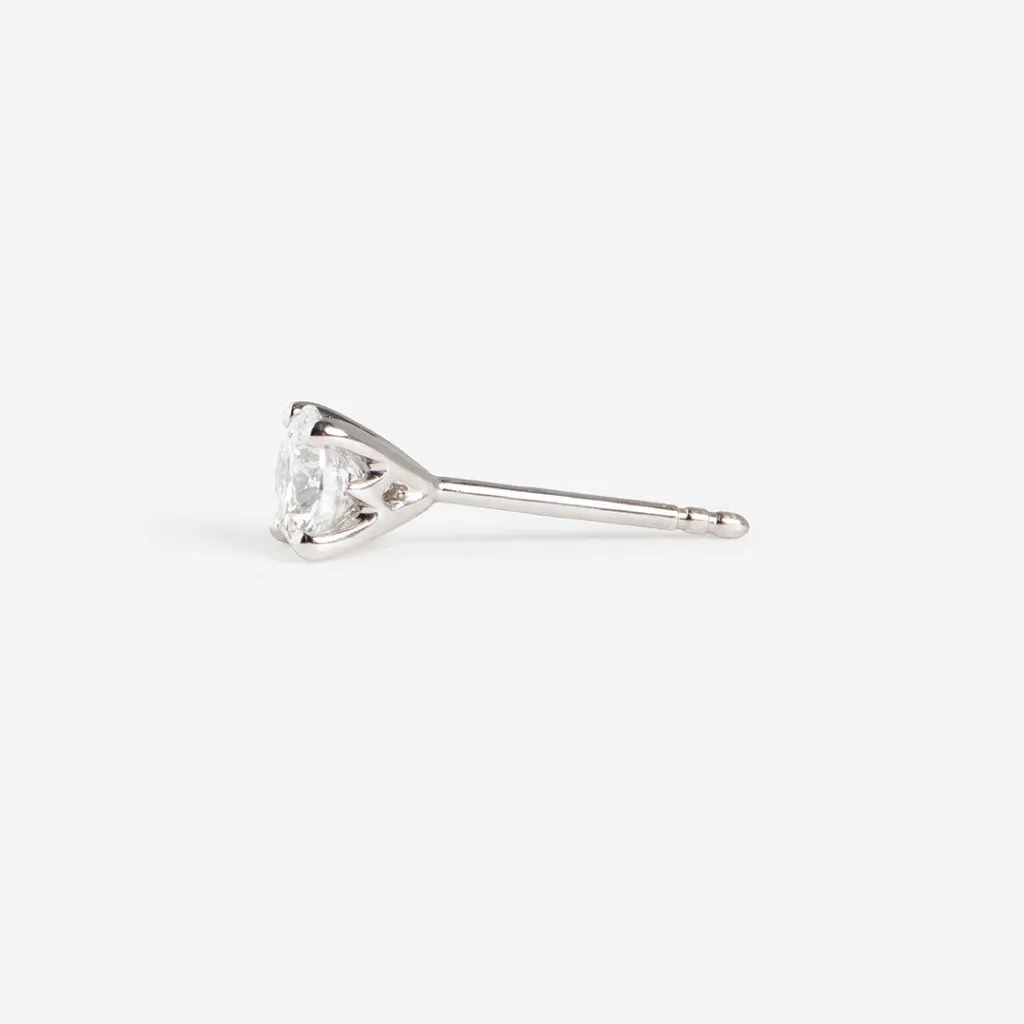 Eve - Diamond Studs 18ct White Gold - 0.75 ct | Lab Grown