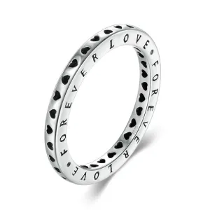 Exquisite Stackable Forever Love Heart Rings
