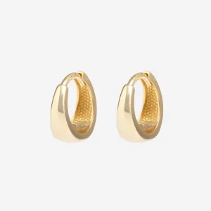 Farren Huggie Earrings | 9ct Gold