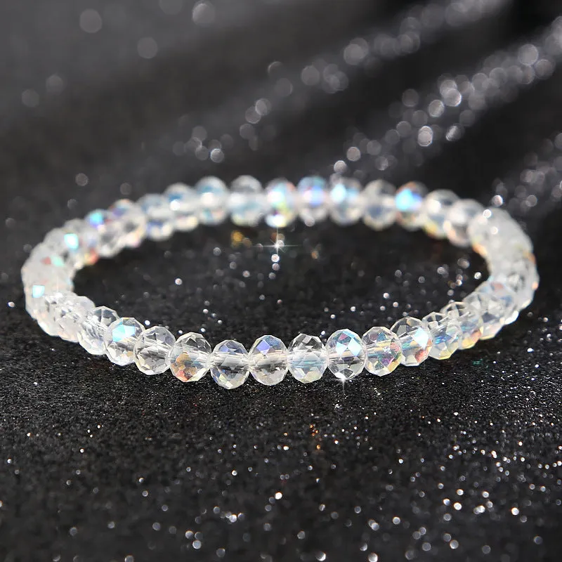 Fashion Colorful AB Crystal Beaded Bracelets For Women