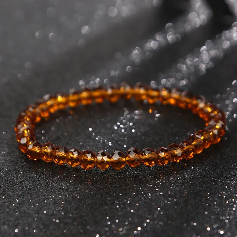 Fashion Colorful AB Crystal Beaded Bracelets For Women