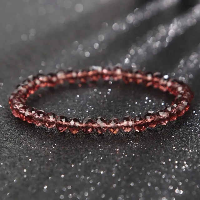 Fashion Colorful AB Crystal Beaded Bracelets For Women