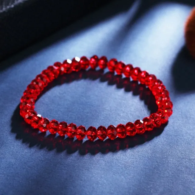 Fashion Colorful AB Crystal Beaded Bracelets For Women