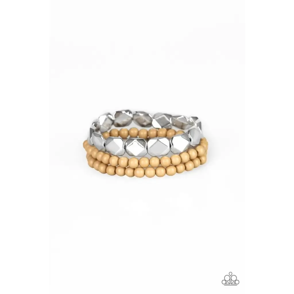 Fiesta Flavor - Brown Bracelet