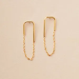 Filament Stud Refined Earring