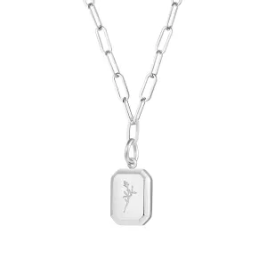 Floral Emblem Necklace