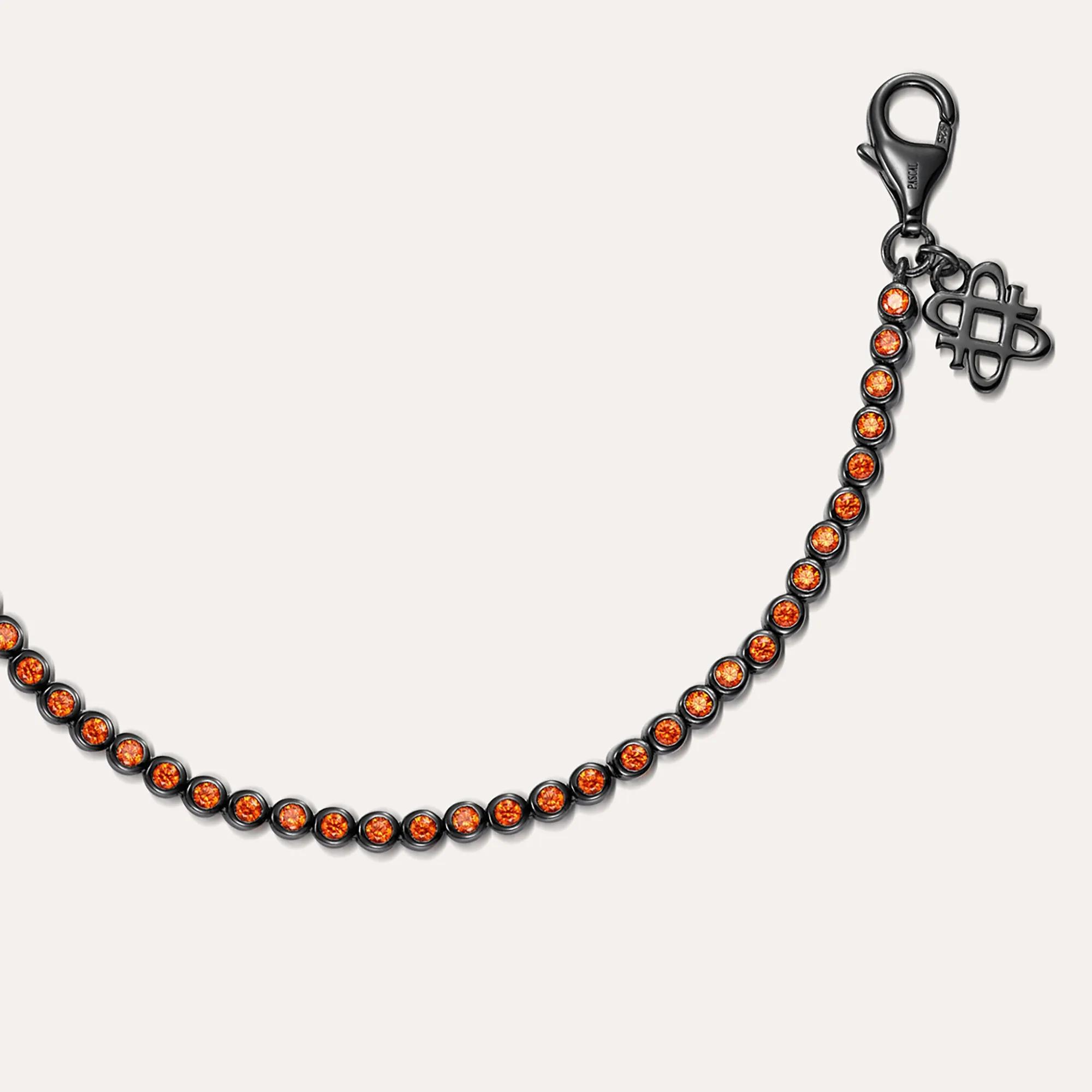 Fusion Gemstone Tennis Chain Bracelet