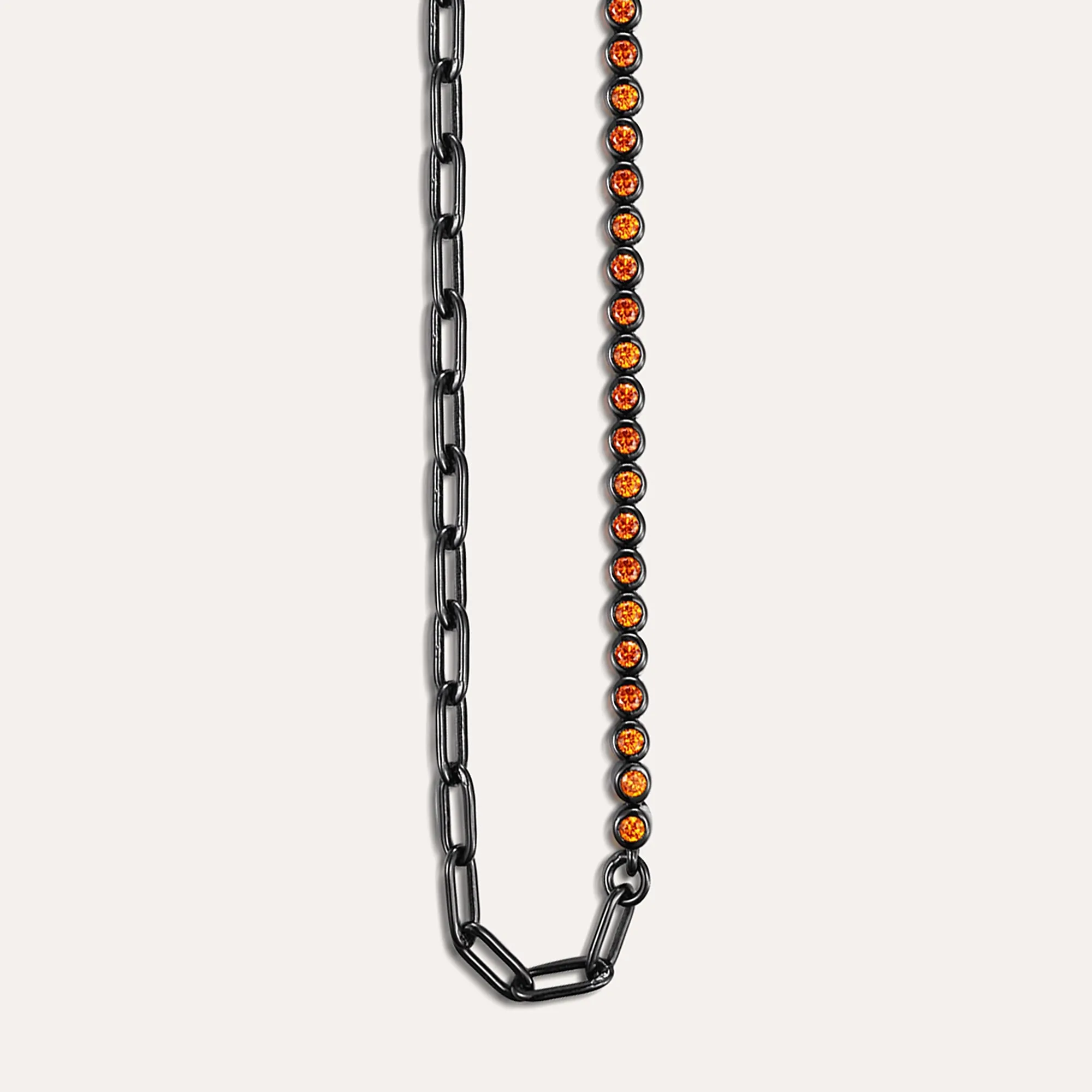 Fusion Gemstone Tennis Chain Bracelet