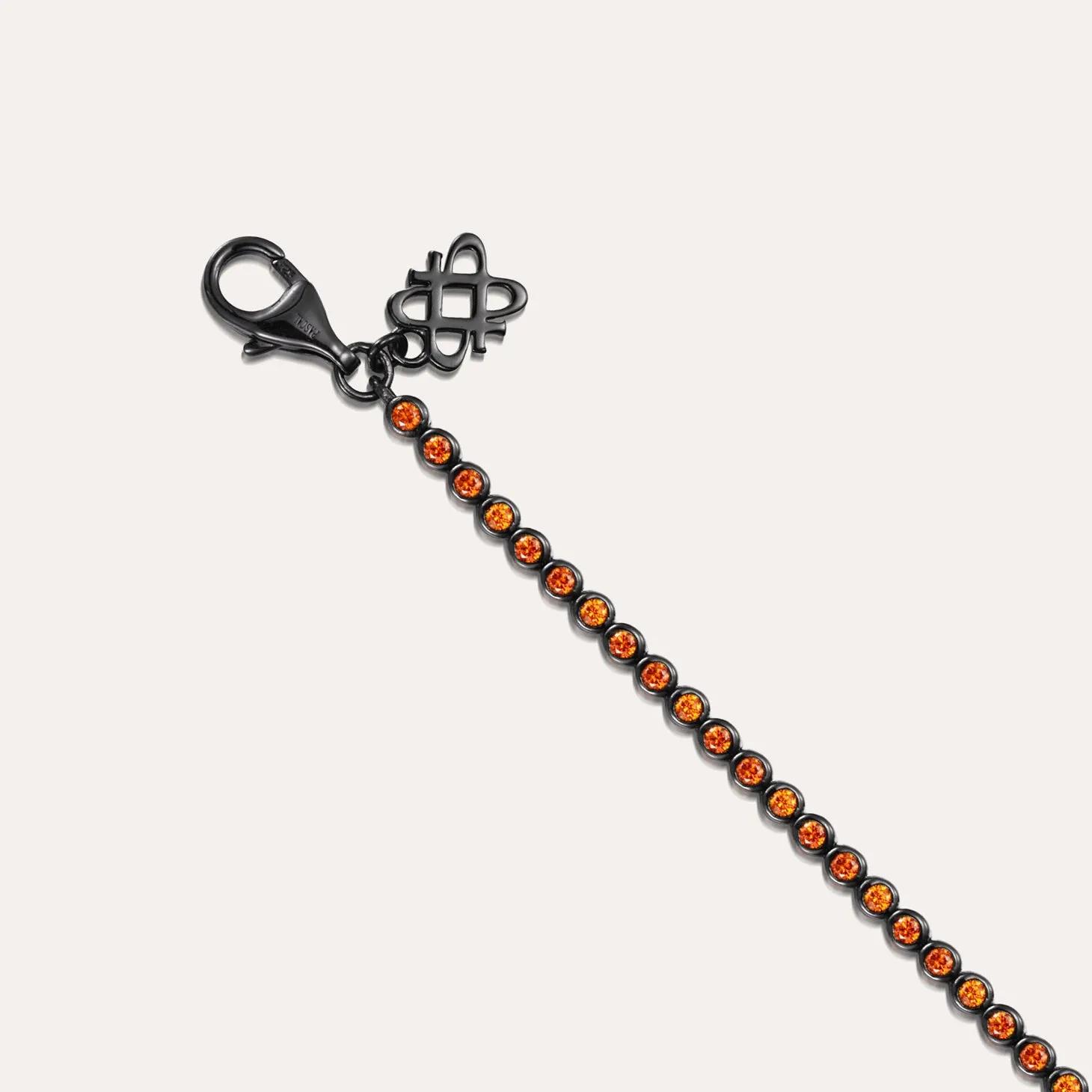 Fusion Gemstone Tennis Chain Bracelet