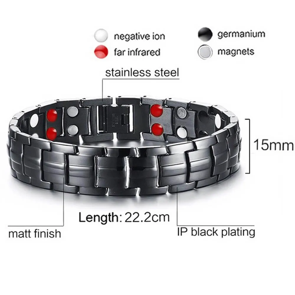 Germanium Magnetic Bracelet for Men