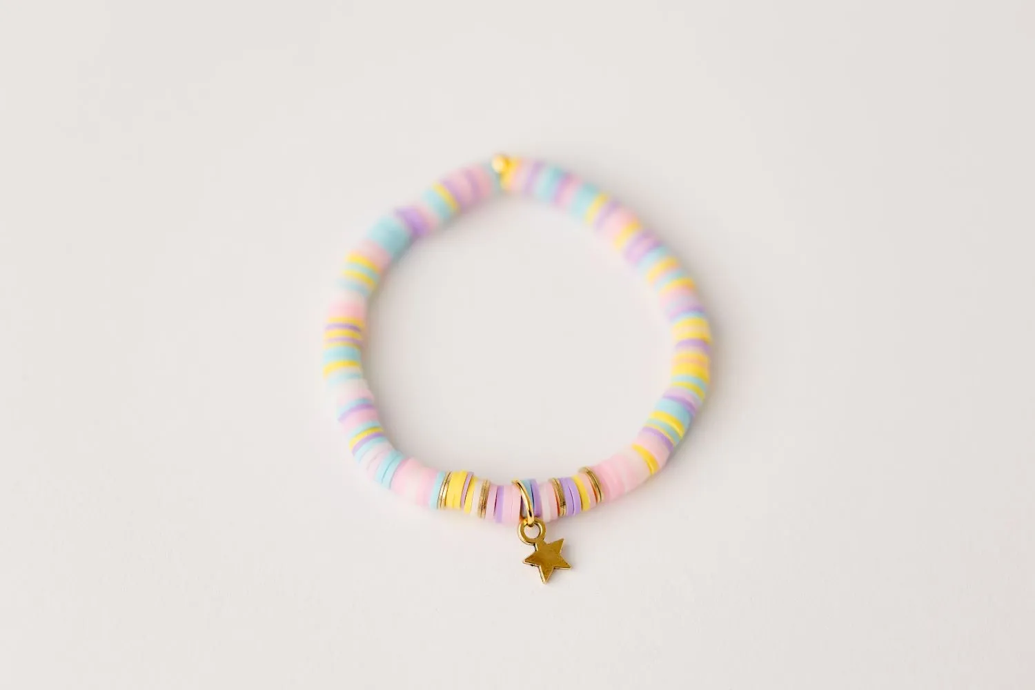 Girls Clay Bead Bracelets